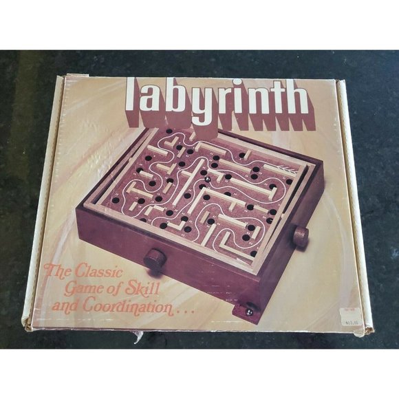 Crestline Labyrinth Wooden Game Skill Coordination